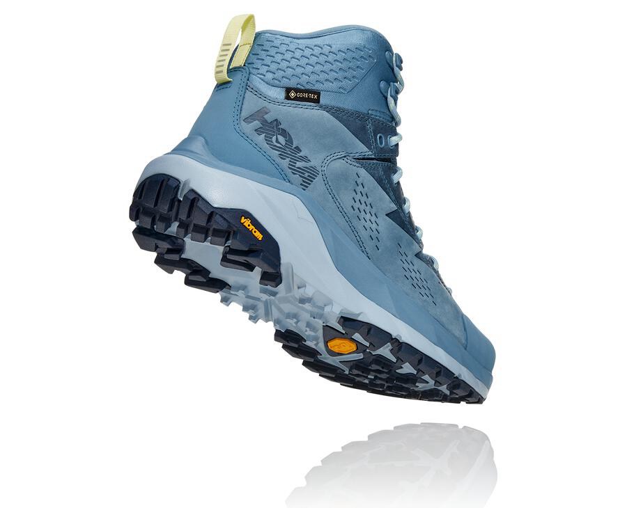 Hoka Australia One One Kaha GORE-TEX - Womens Hiking Boots Blue - XEITV-3607